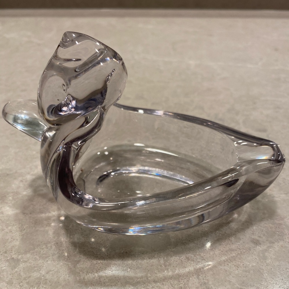 Pre World War I vintage duck ashtray